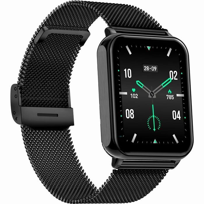 Smartwatch Gravity Czerwono Czarny 2 Paski GT17-10 prezent