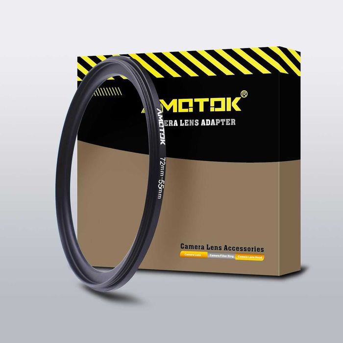 Adapter pierścień step down 72mm - 55mm do filtrów obiektywu