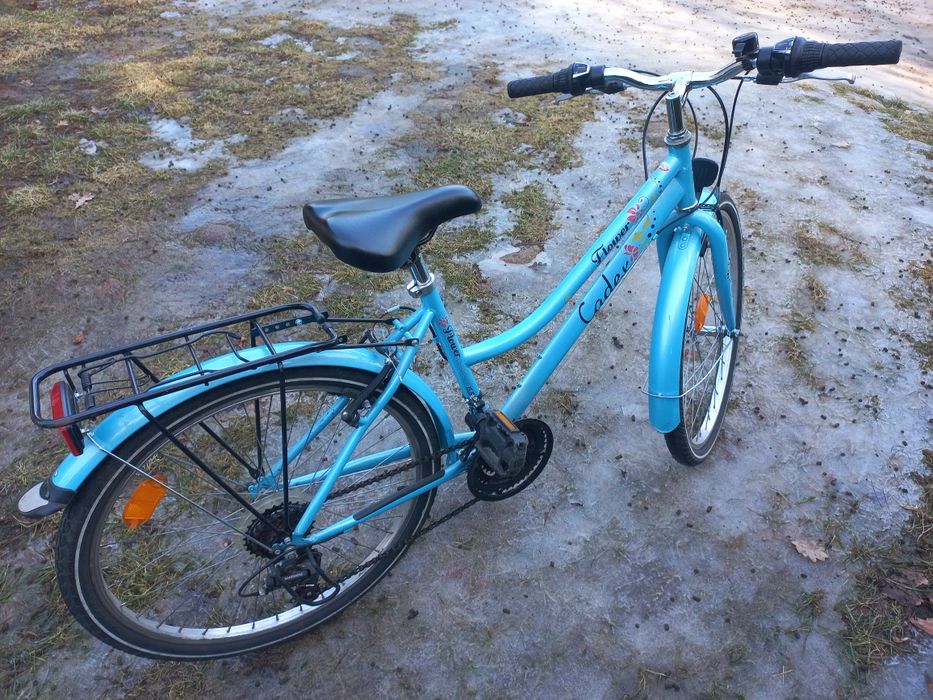 Rower miejski lub trekingowy Cadex koła 24" dla dziewczynki
