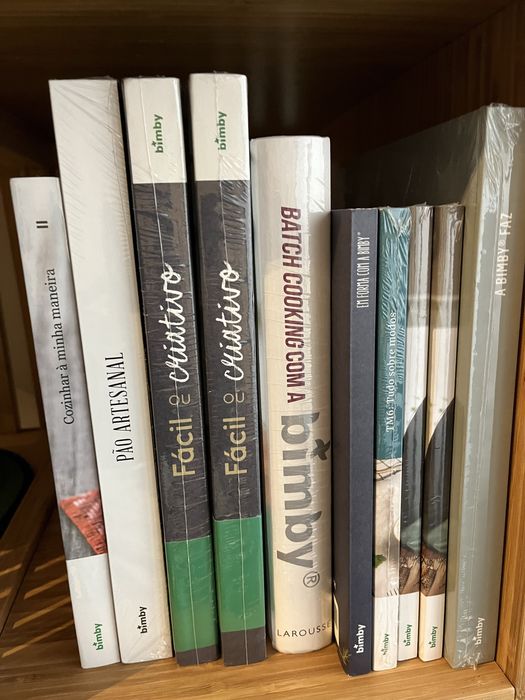 Vendo livros da bimby 10€ e 15€ NOVOS