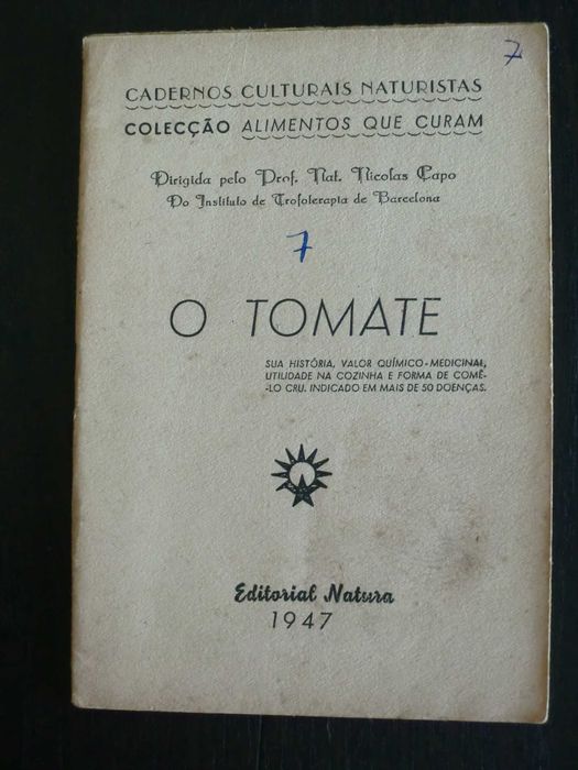 Cadernos Culturais Naturistas - Alimentos que curam - Natura