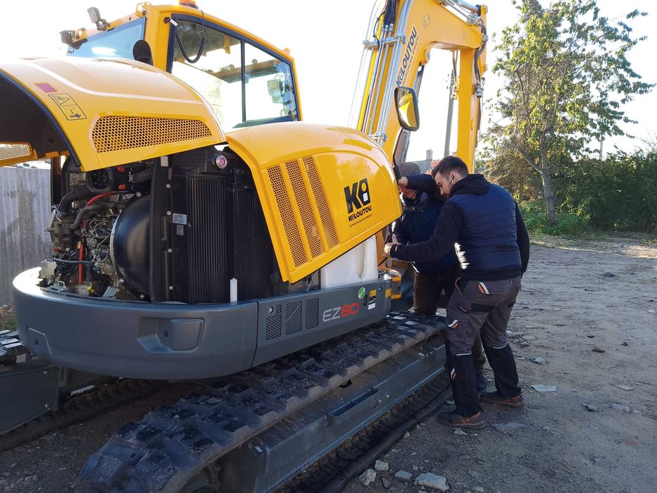 Kurs szkolenie koparko-ładowarka, koparka, ładowarka