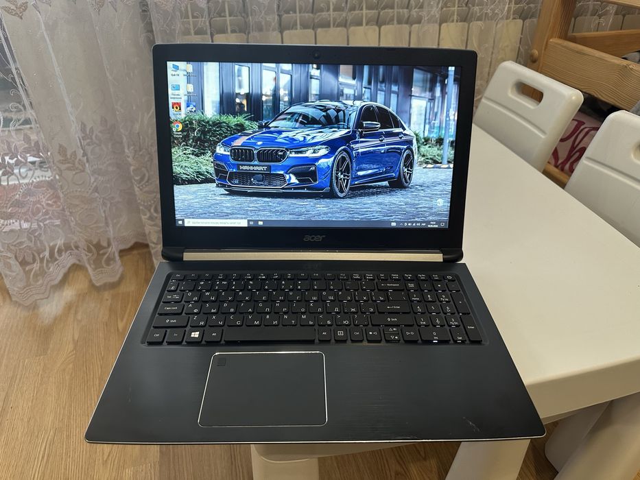 Потужний ігровий ноут Acer Aspire 7 (i7 8750H, ОЗУ 16GB, GTX 1050 4GB)