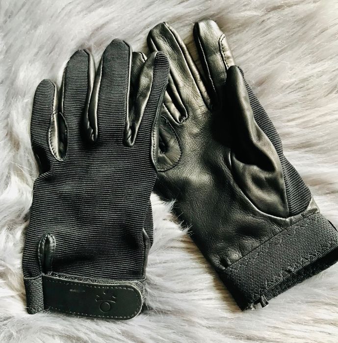 Rękawiczki jeździeckie dla dorosłych START Strong skórzane