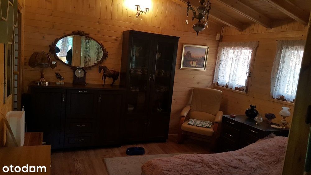 Działka Leśna z domkiem całorocznym