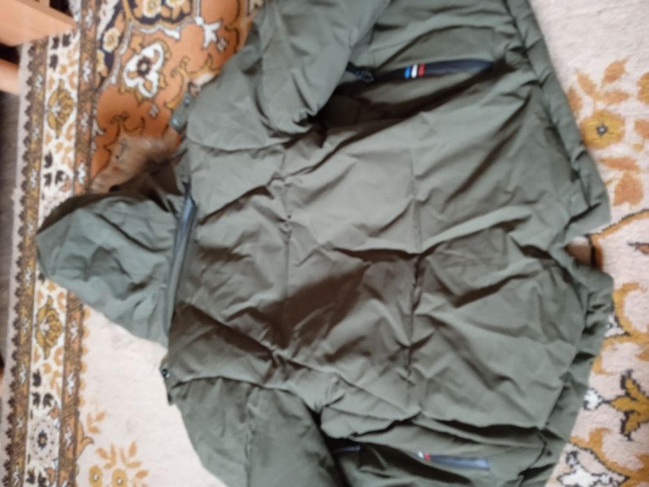 Зимний костюм комбинезон и куртка шапка рост 116