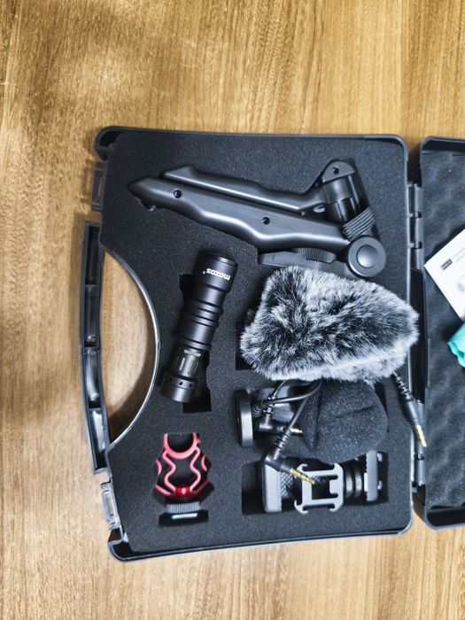 Mikrofon Mezos do telefonu aparatu lustrzanki filmów YouTube tik tok