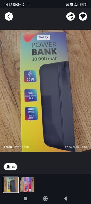 Nowy Power b. Setty 10t.mAh