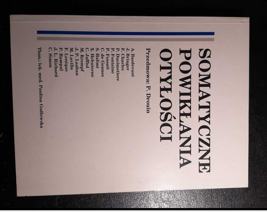 książka  Somatyczne powikłania otyłości P. Drouin
