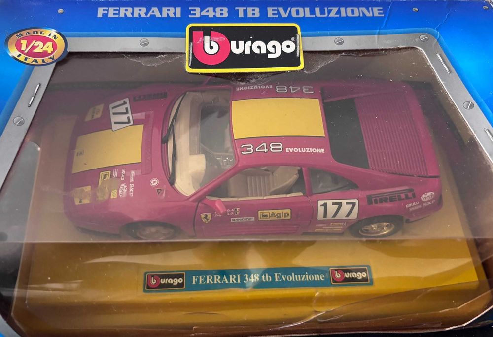 Ferrari 348 TB Evoluzione (1971) BBURAGO, escala 1:24