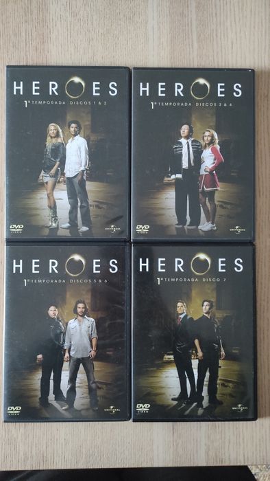 Box DVD Heroes 1a temporada