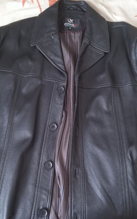 Куртка кожаная мужская