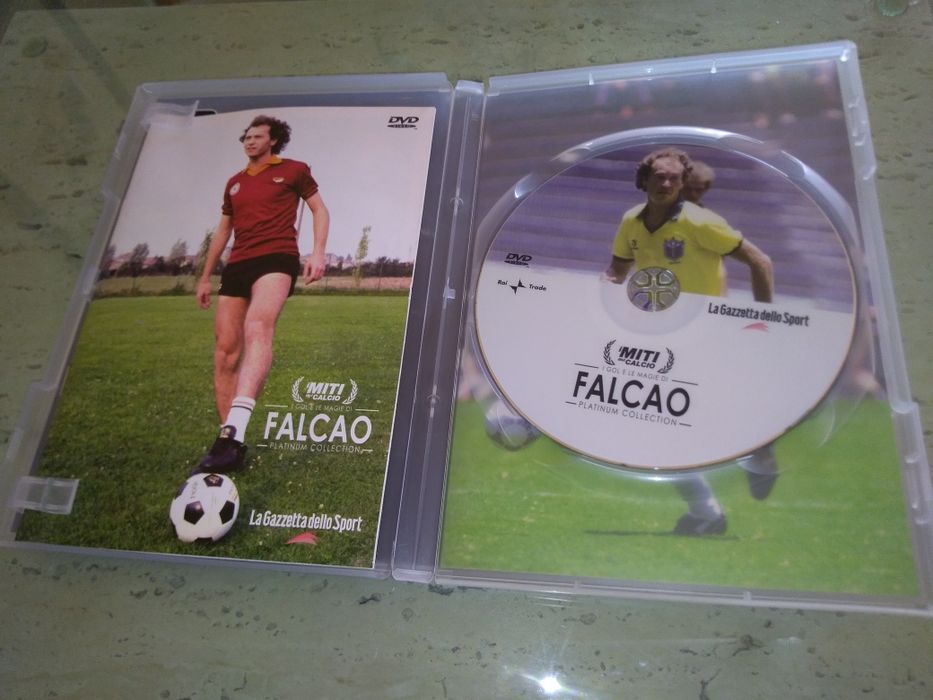 DVD Disc Jogador de Futebol Brasileiro Falcao