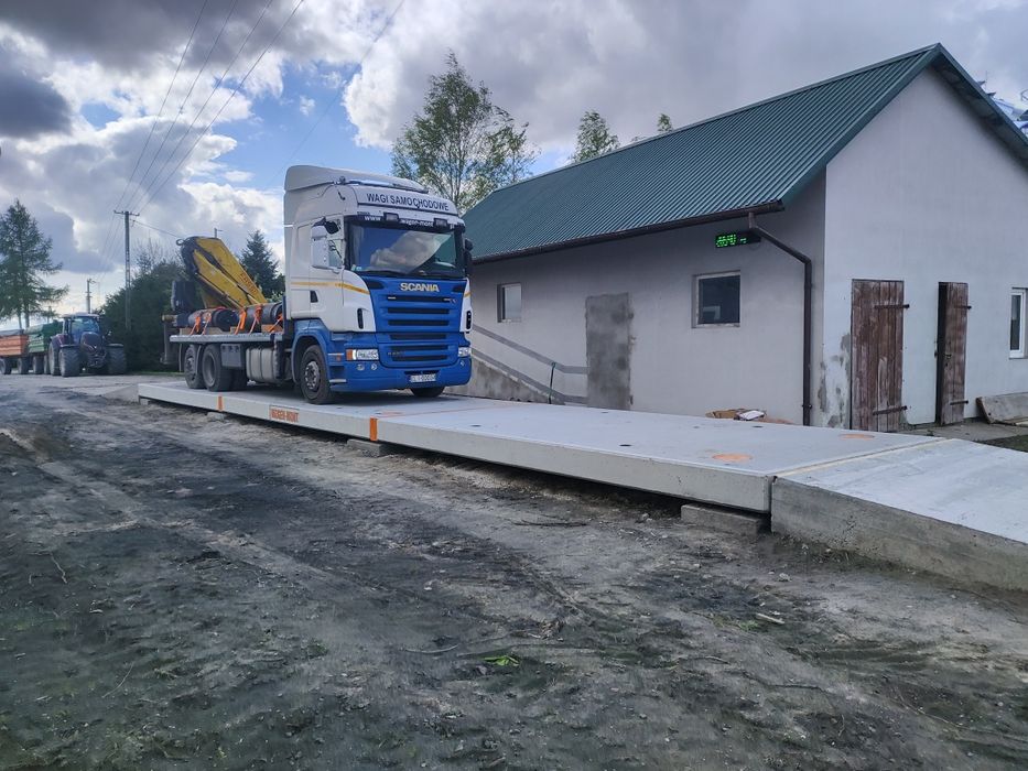Waga samochodowa- betonowa 14 x 3- 50/60 T 15 lat gwarancji!!