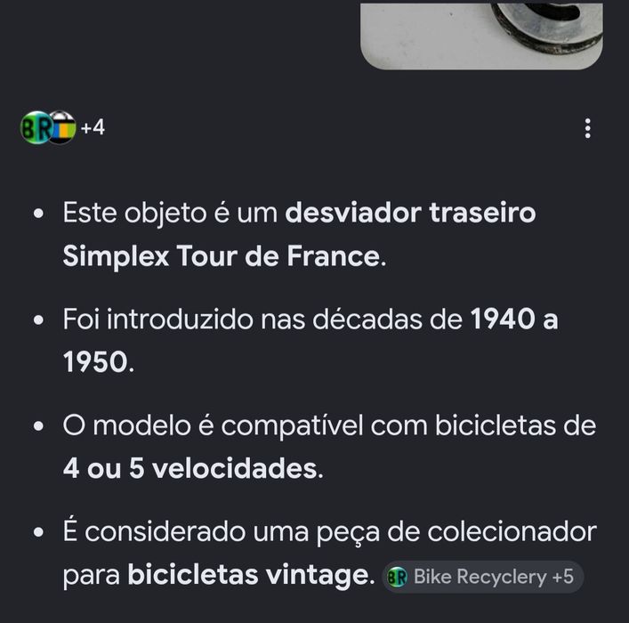 Bicicleta antiga alcyon ciclismo