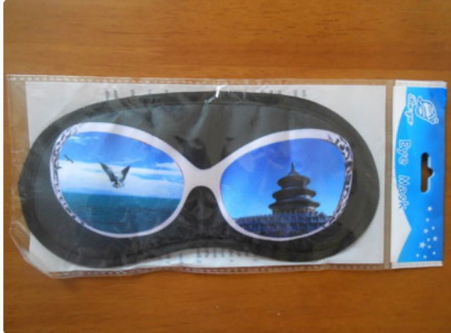 Маска для сну Eye Mask з яскравим принтом