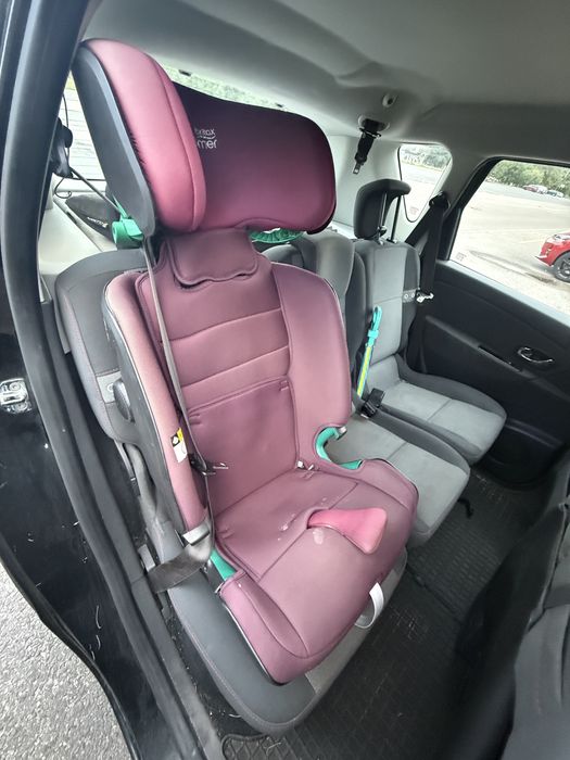 Fotelik britax romer 15-36 kg, bordowy, dualfix