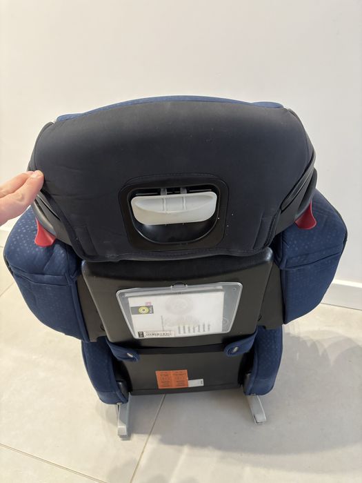 Fotelik Kiddy Cruisefix 3 niebieski 15-36kg rozkladany isofix