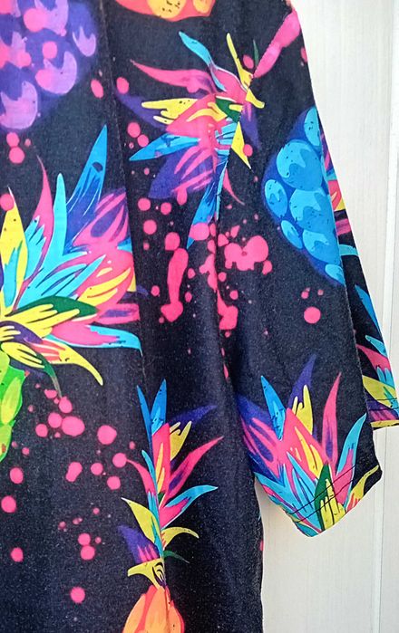 T-shirt estampada - padrão ananás - L