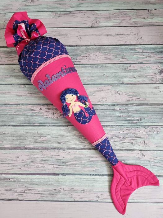 Tyta róg obfitości dla pierwszoklasisty handmade