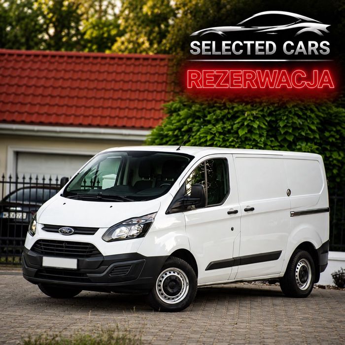 Ford Transit Custom  2.2D-100Ps-Gwarancja-Webasto-3-osobowy-Hak