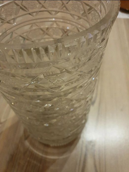 Wazon kryształowy PRL