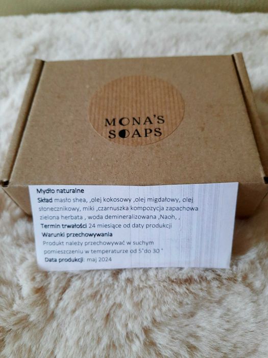 Mydlo naturalne, recznie wykonane