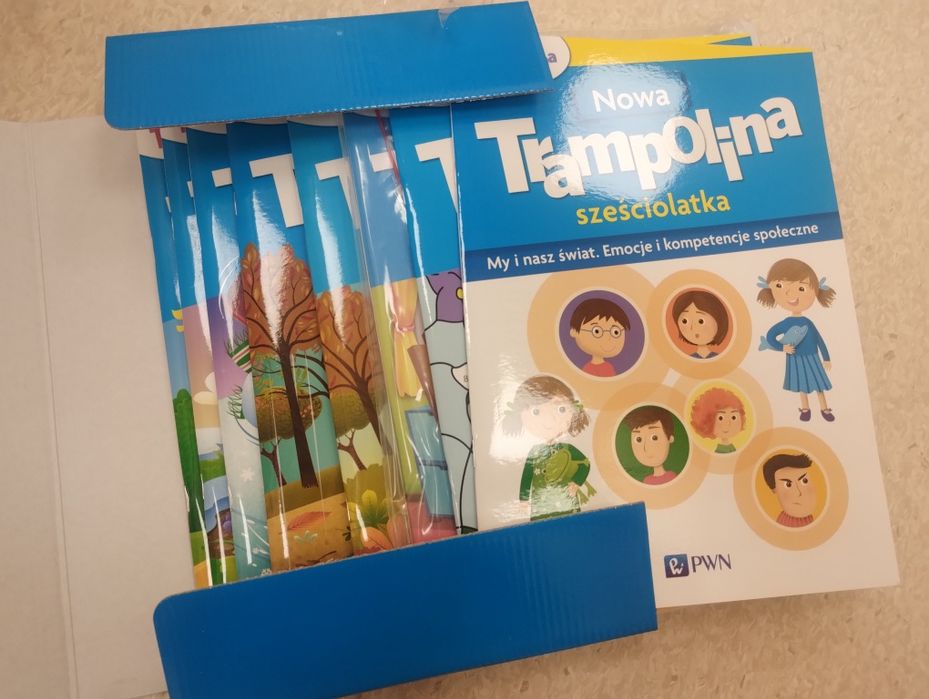 Trampolina 6 latka PWN nowe