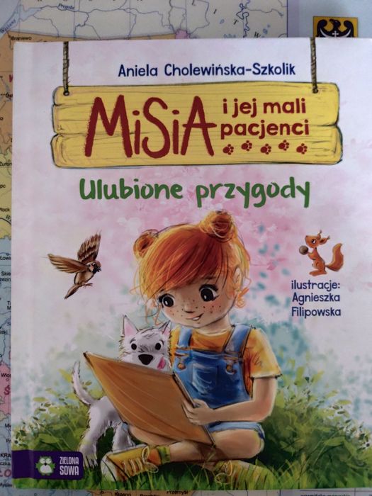 Zestaw czterech  książek dla dzieci