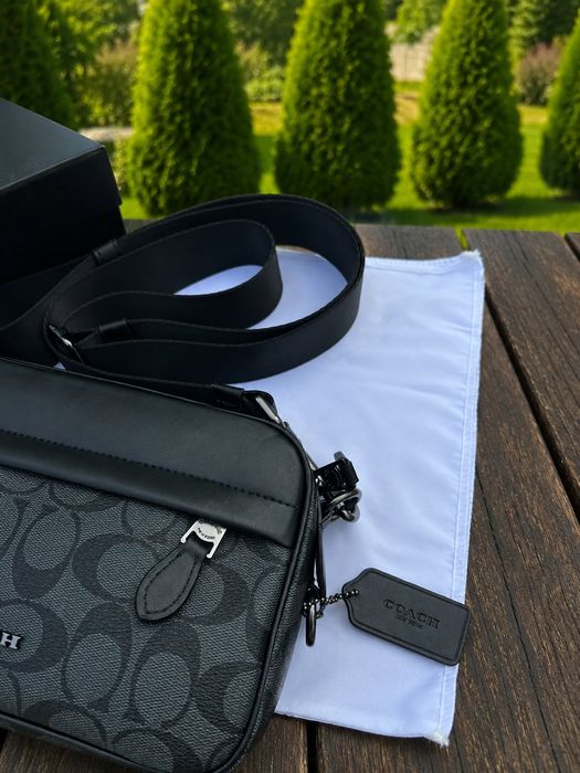 Сумка чоловіча Coach | Чоловіча барсетка