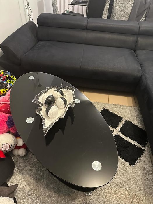 Sofa chaise longue + mesa