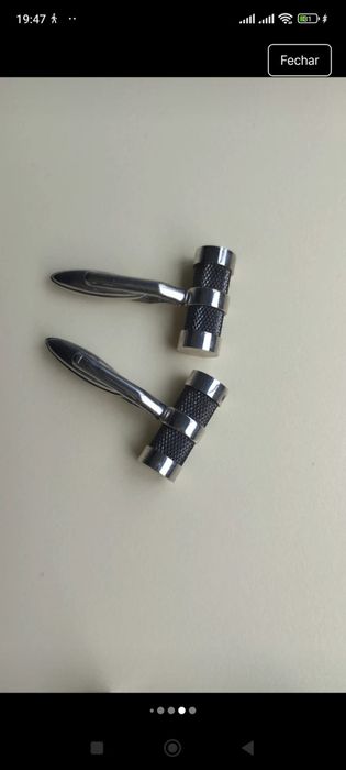4 Botões de Punho de homem super elegantes e novos. Preço do conjunto