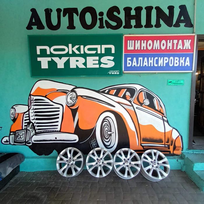 Диски R-17 оригінал Skoda (vag)титанові 2017 р.