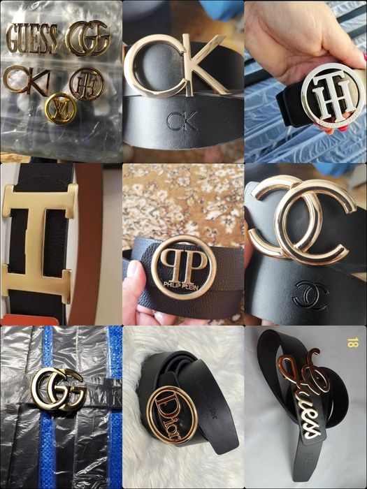 Pasek klamra Hermes calvin plein  CK PP Damski Guess Dior