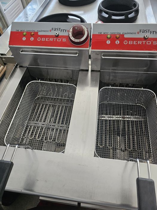 Fritadeira dupla industrial
