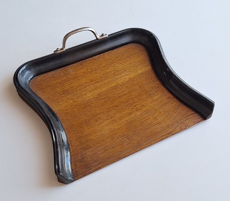 Zabytkowy zestaw do sprzątania okruchów ze stołu