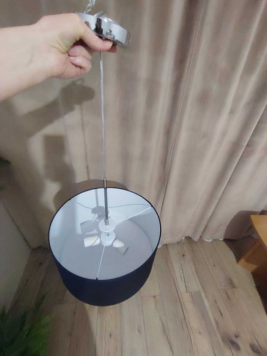 Lampa wisząca czarna