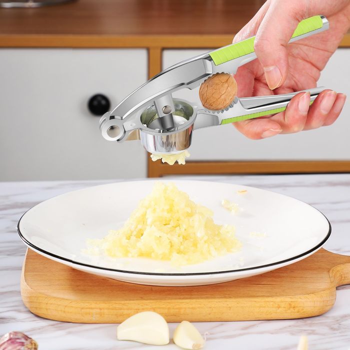 YC Kitchen Prasa do Czosnku ze Stali Nierdzewnej Ergonomiczna