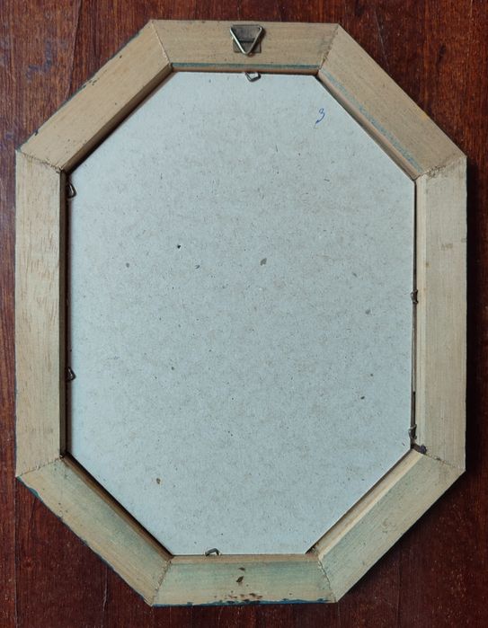 Conjunto de 4 quadros pequenos com frutas