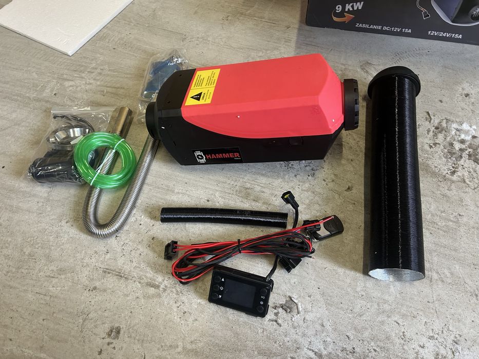 Webasto samochodowe z montazem