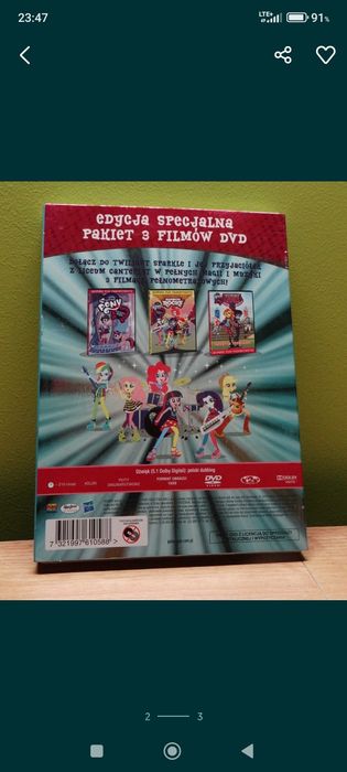 Dla Anny dvd equestria i fantazja