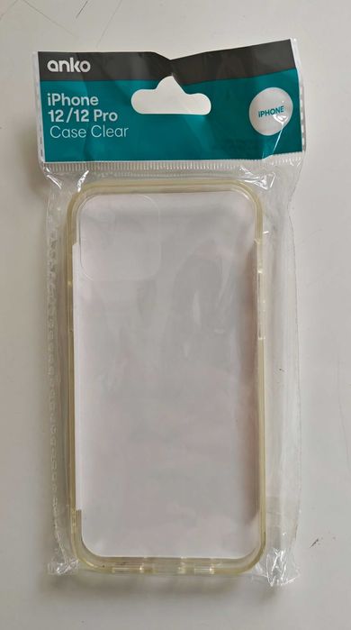Etui iPhone 12/12 pro bezbarwny anko case nowy