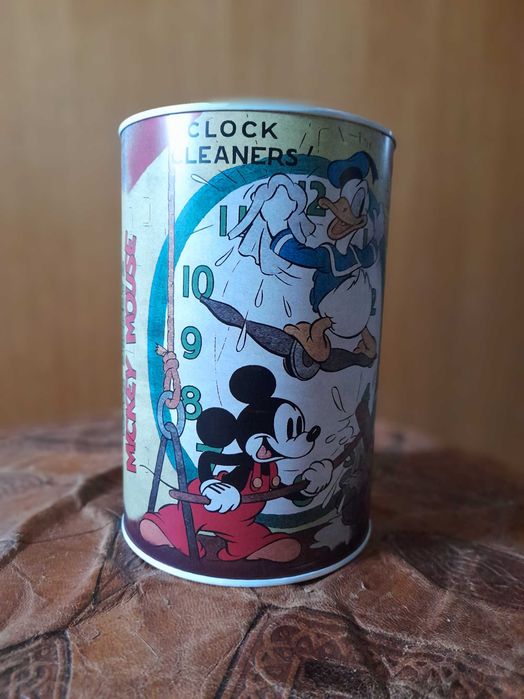 Mealheiro de Lata Disney (Mickey e Donald) - 15cm