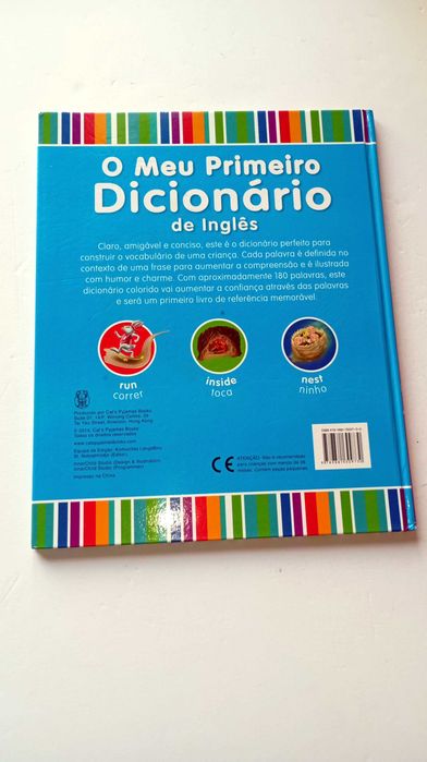 O Meu Primeiro  Dicionário de Inglês - Livro + Cd
