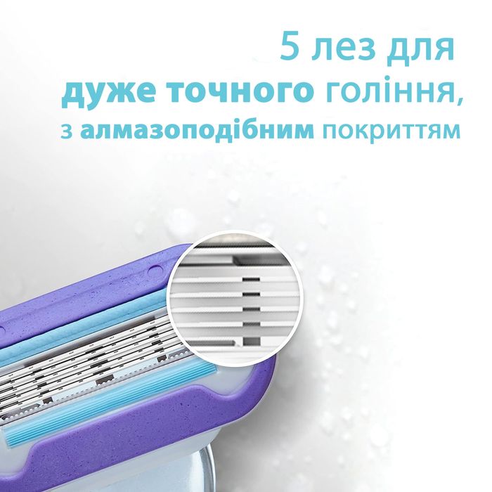 Змінні картриджі Gillette Venus 5 Deluxe Smooth Swirl - 100% оригінал