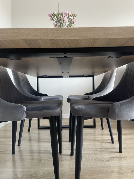 Stół loft dąb sanoma 160x90cm