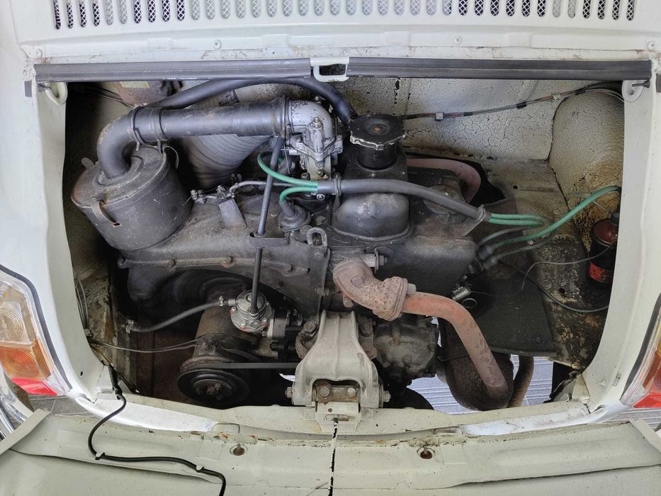Fiat 500 Clássico de 1968 Branco