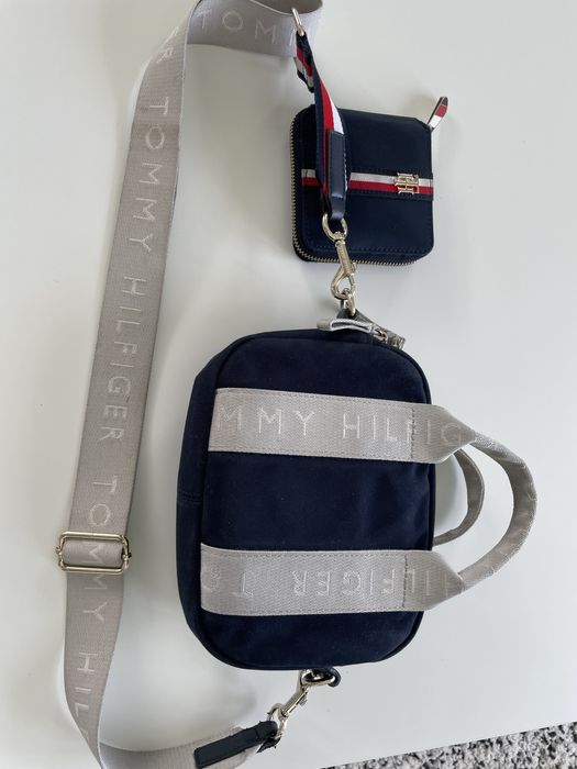 Oryginalna torebka Tommy Hilfinger z portfelem