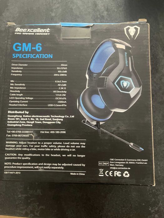 Słuchawki Beexcellent GM-6