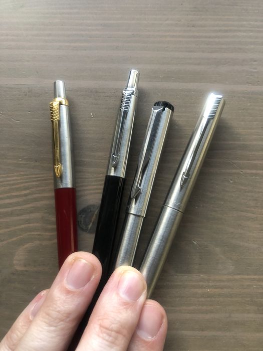 Lote 2 canetas Parker muito antigas.